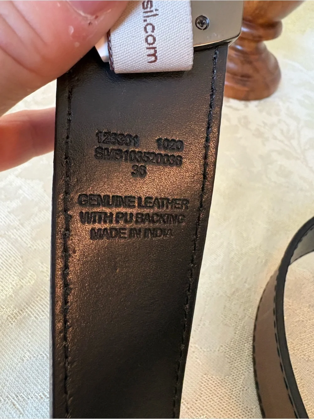 Fossil brayden leather